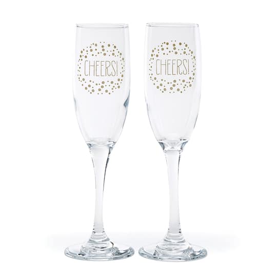 Hortense B. Hewitt Co. Polka Dot Flutes